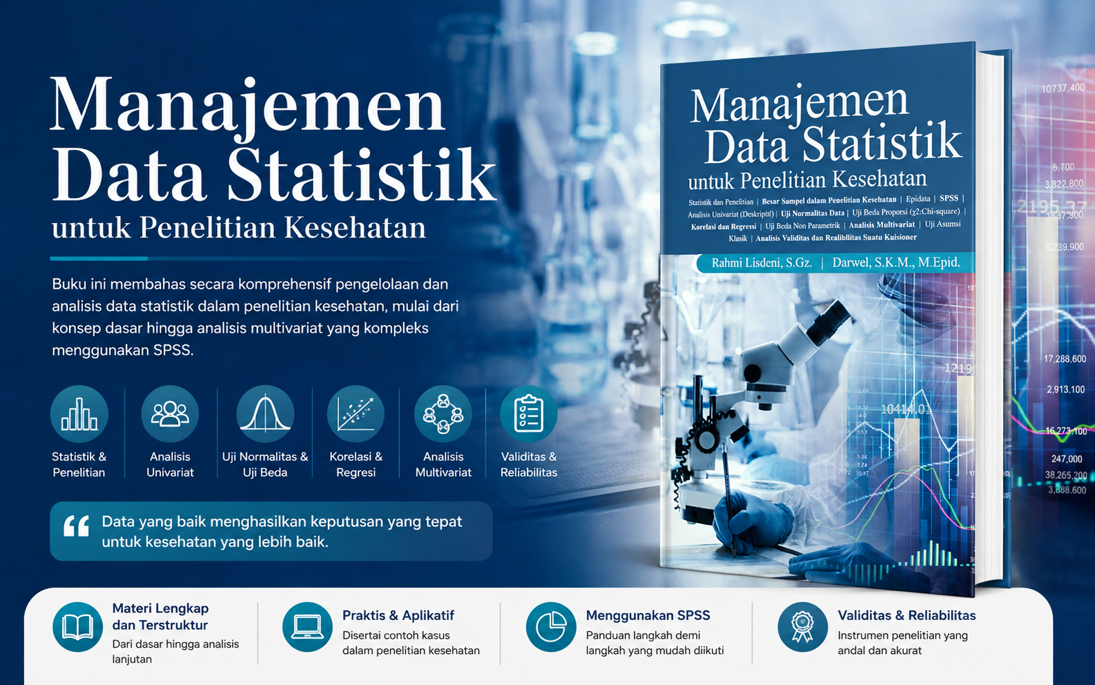 Pelajaran Berharga dari Buku Buku Manajemen Data Statistik untuk Penelitian Kesehatan
